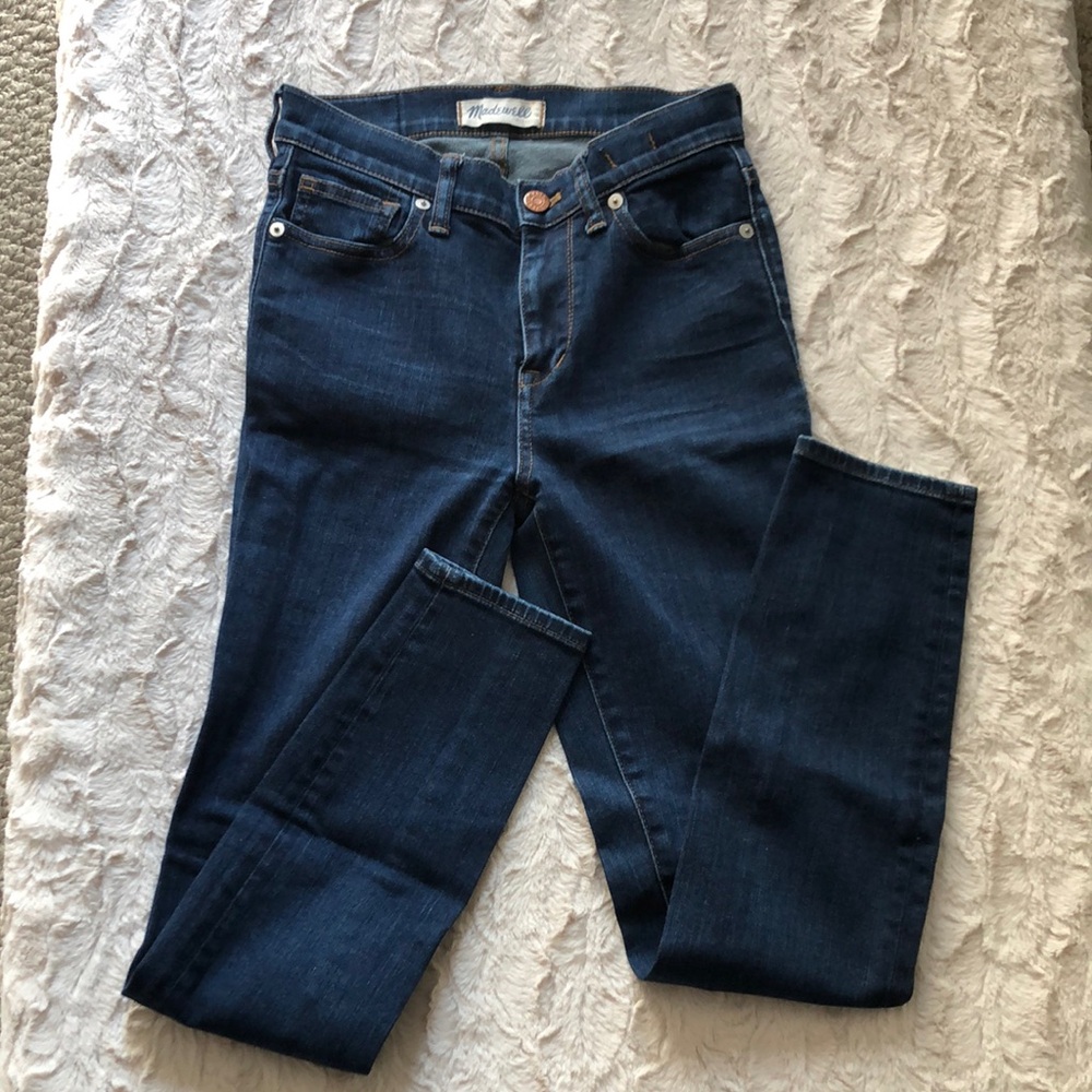 Madewell Dark Blue Skinny Jeans